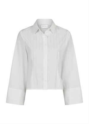 Rosa solid skjorte White Neo Noir 